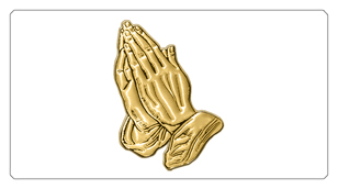 533 DSC700 516 WT GL Praying Hands White Gold